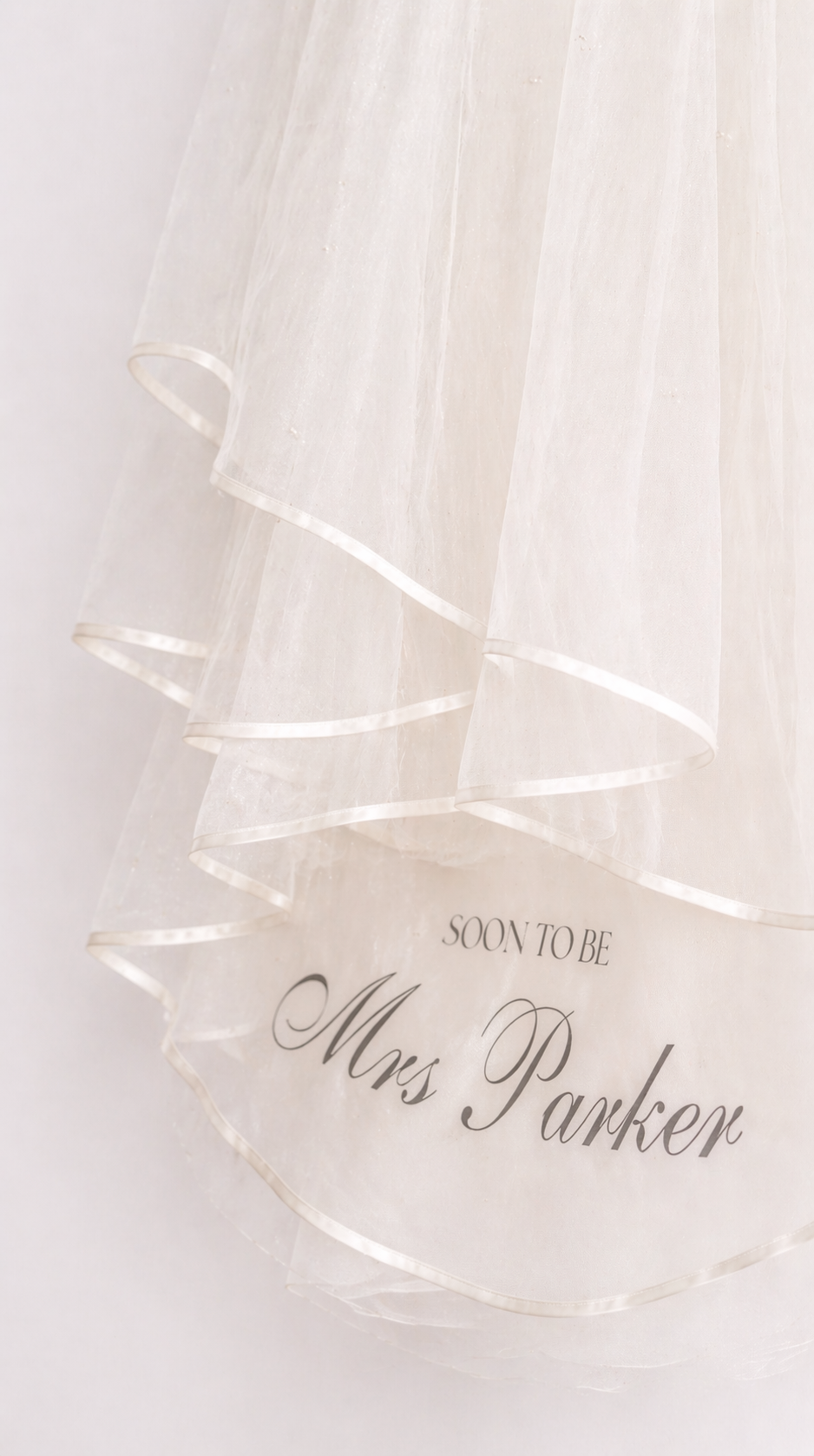 Personalised Hen Do Veil - Printed