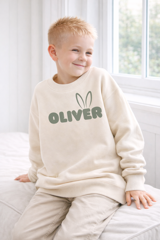 Personalised Bunny Sweatshirt