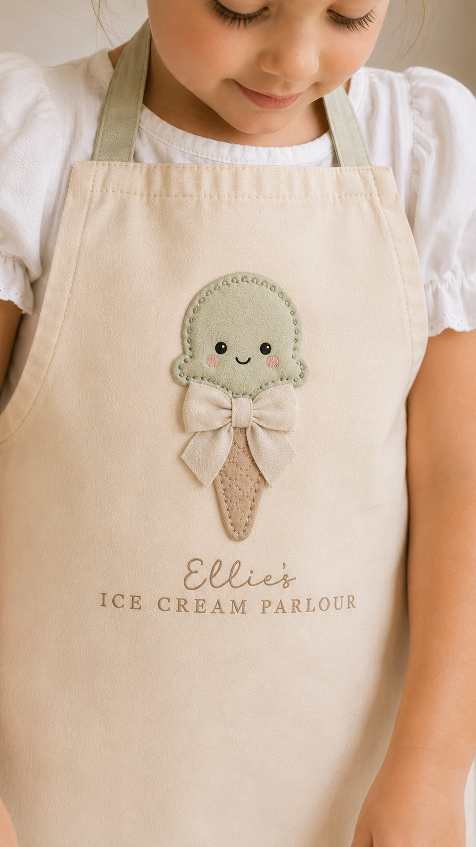 Personalised Kids Shop Apron