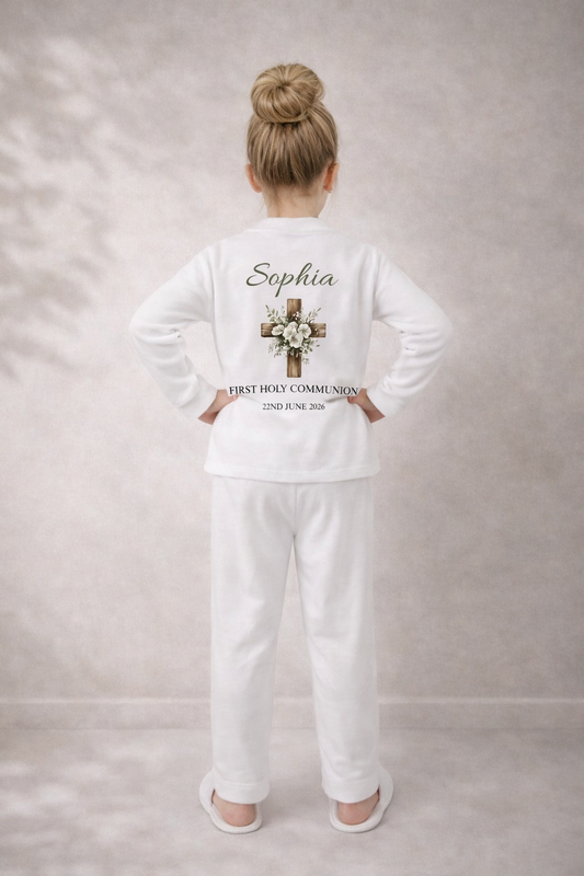 Personalised Holy Communion Traditional Pjs