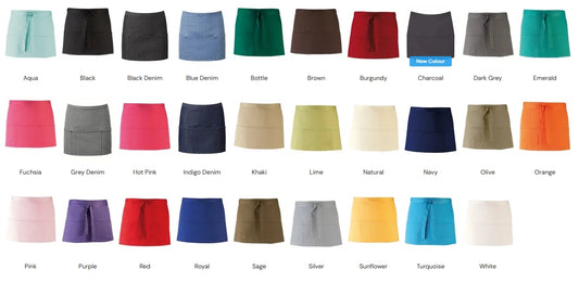 WAIST APRON WITH POCKET YOUR LOGO