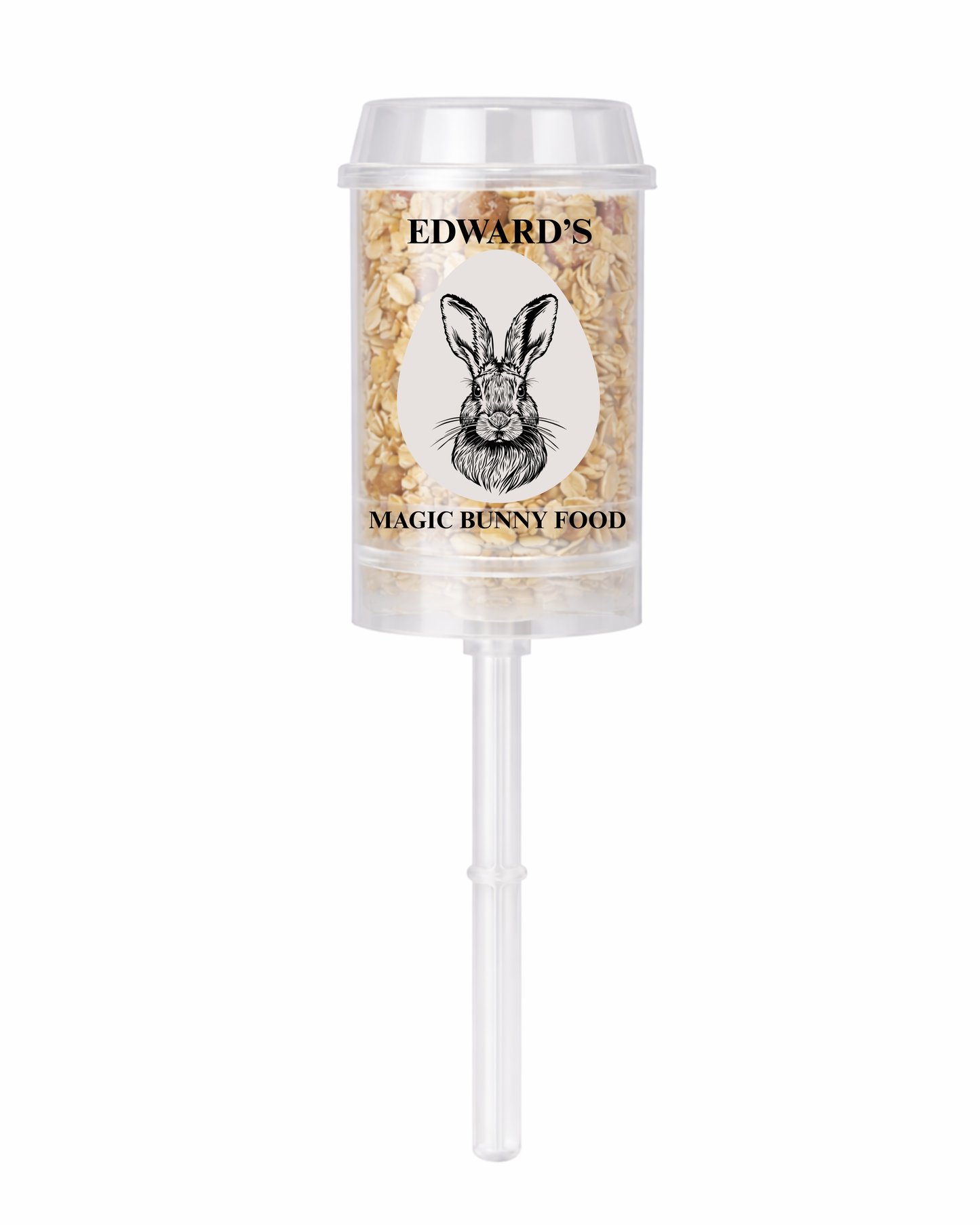 Personalised Easter Bunny Magic Food Popper