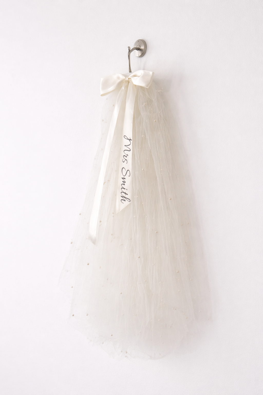 Personalised Hen Do Veil - Ribbon