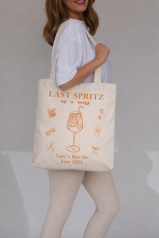 Last Spritz as a Miss Tote Bag