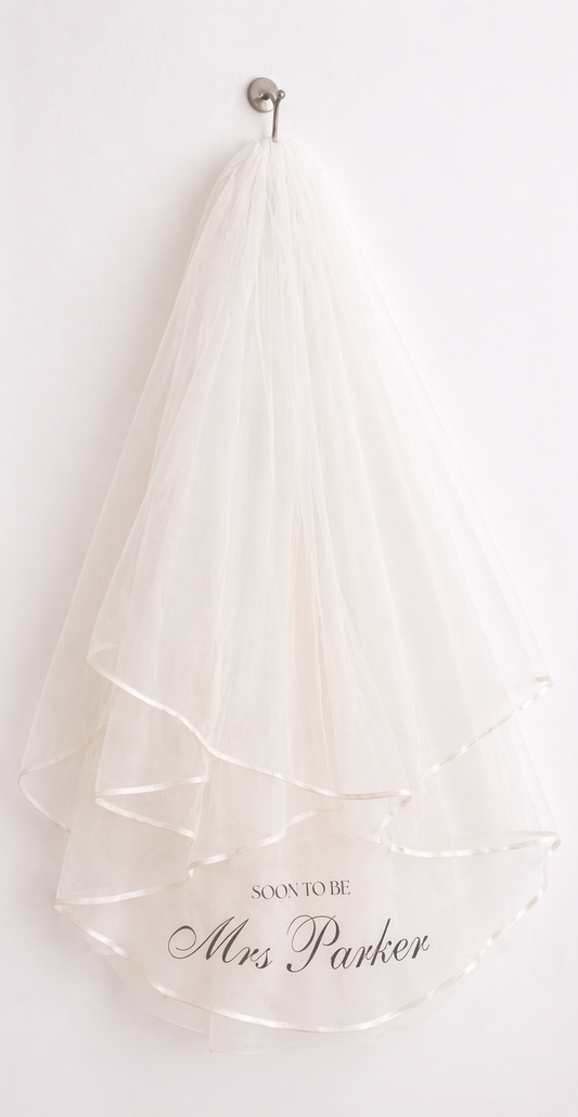 Personalised Hen Do Veil - Printed