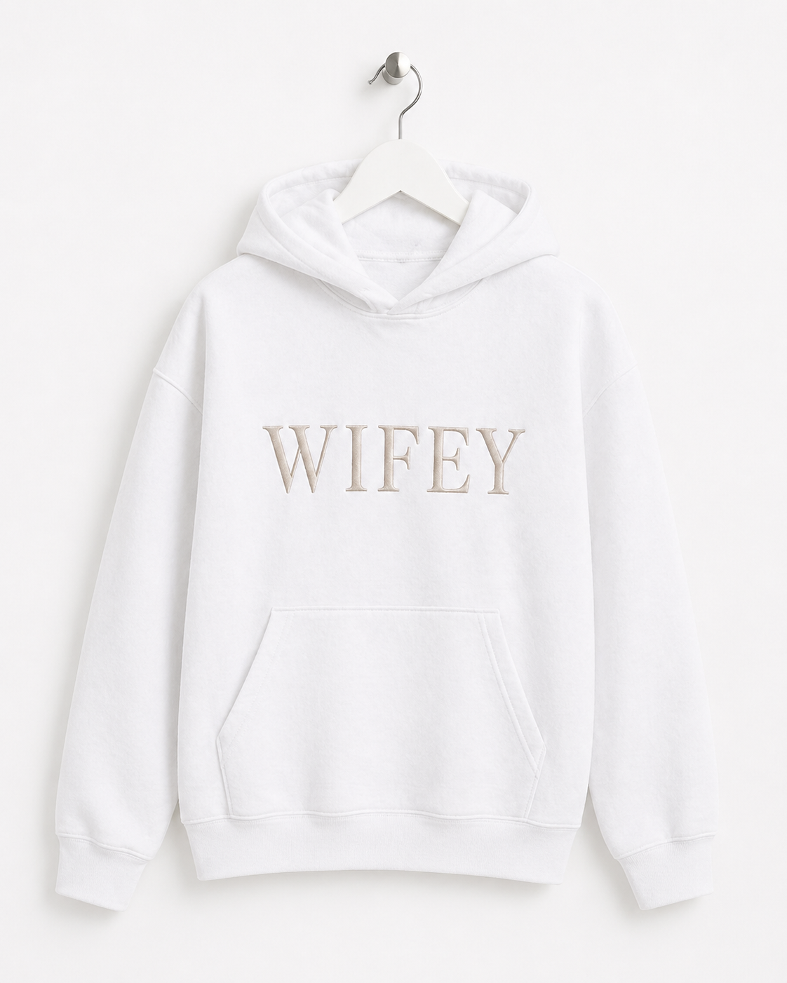 Wifey Embroidered Hoodie