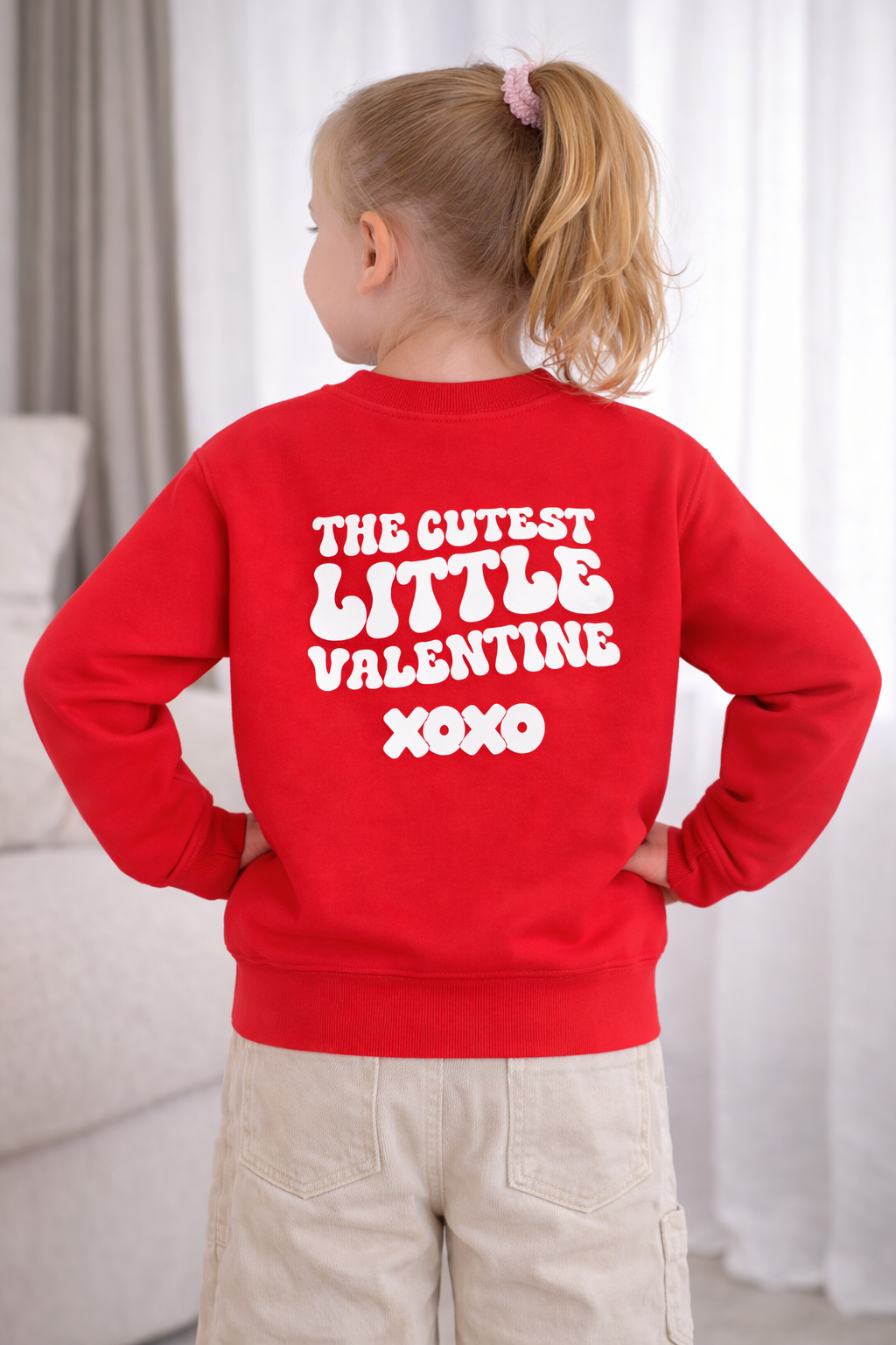 Cutest little Valentines Sweatshirt