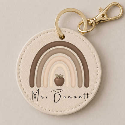 Personalised Teacher Keyring