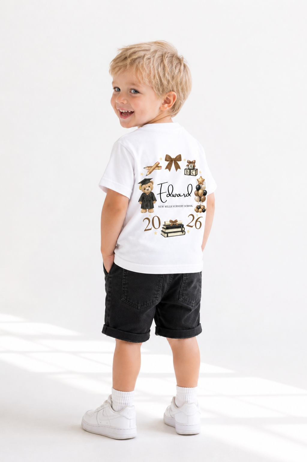 Personalised Nursery Graduation T shirt