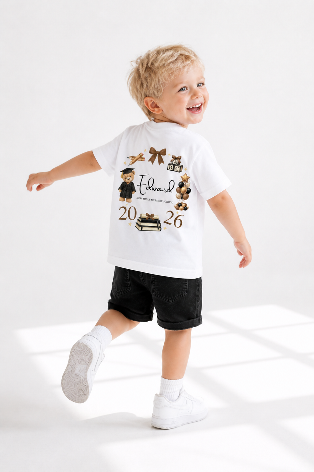 Personalised Nursery Graduation T shirt