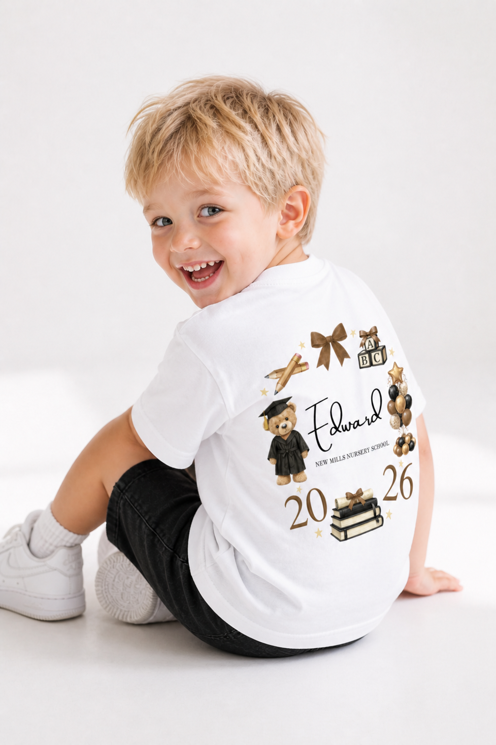 Personalised Nursery Graduation T shirt