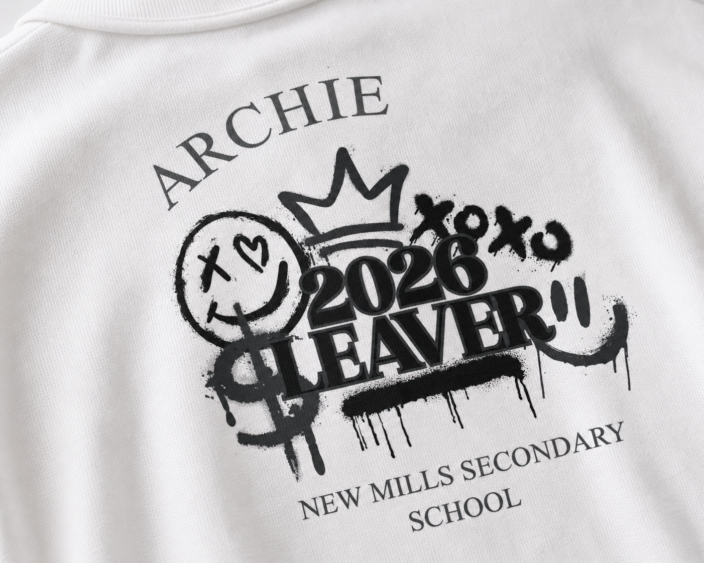 Personalised School Leaver / Graduation Polo Shirt