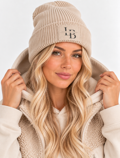 Personalised Patch Beanie with your logo
