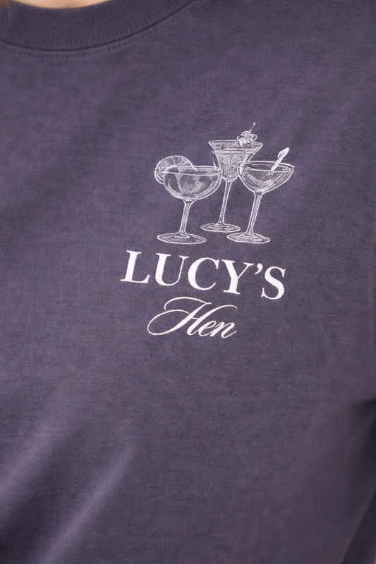 Personalised Hen Do Tee - Cocktails - Hen