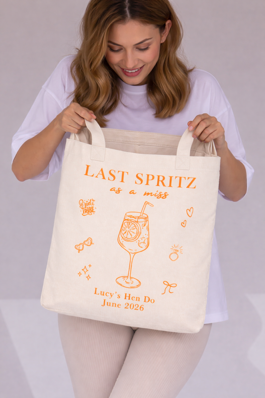 Last Spritz as a Miss Tote Bag