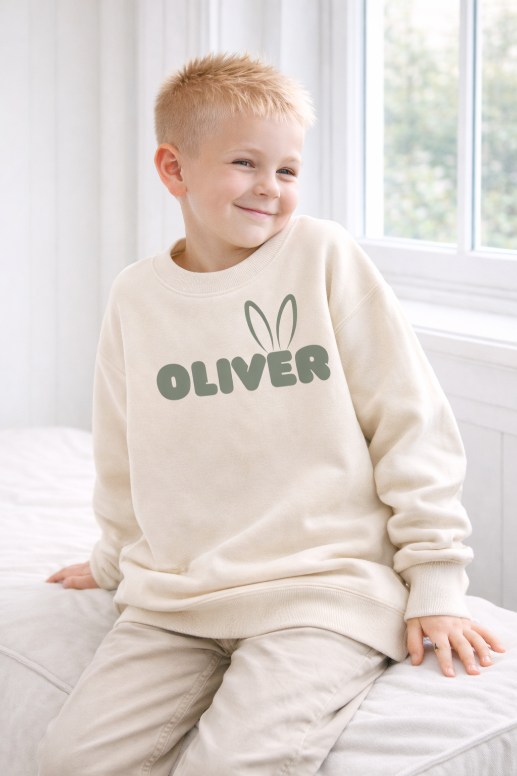 Personalised Bunny Sweatshirt
