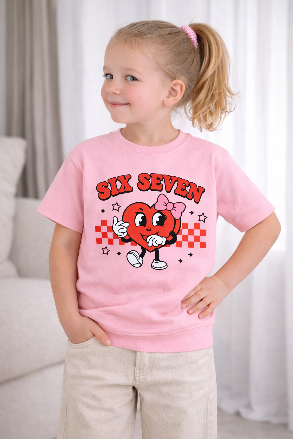 Valentines 67 Bow Tee