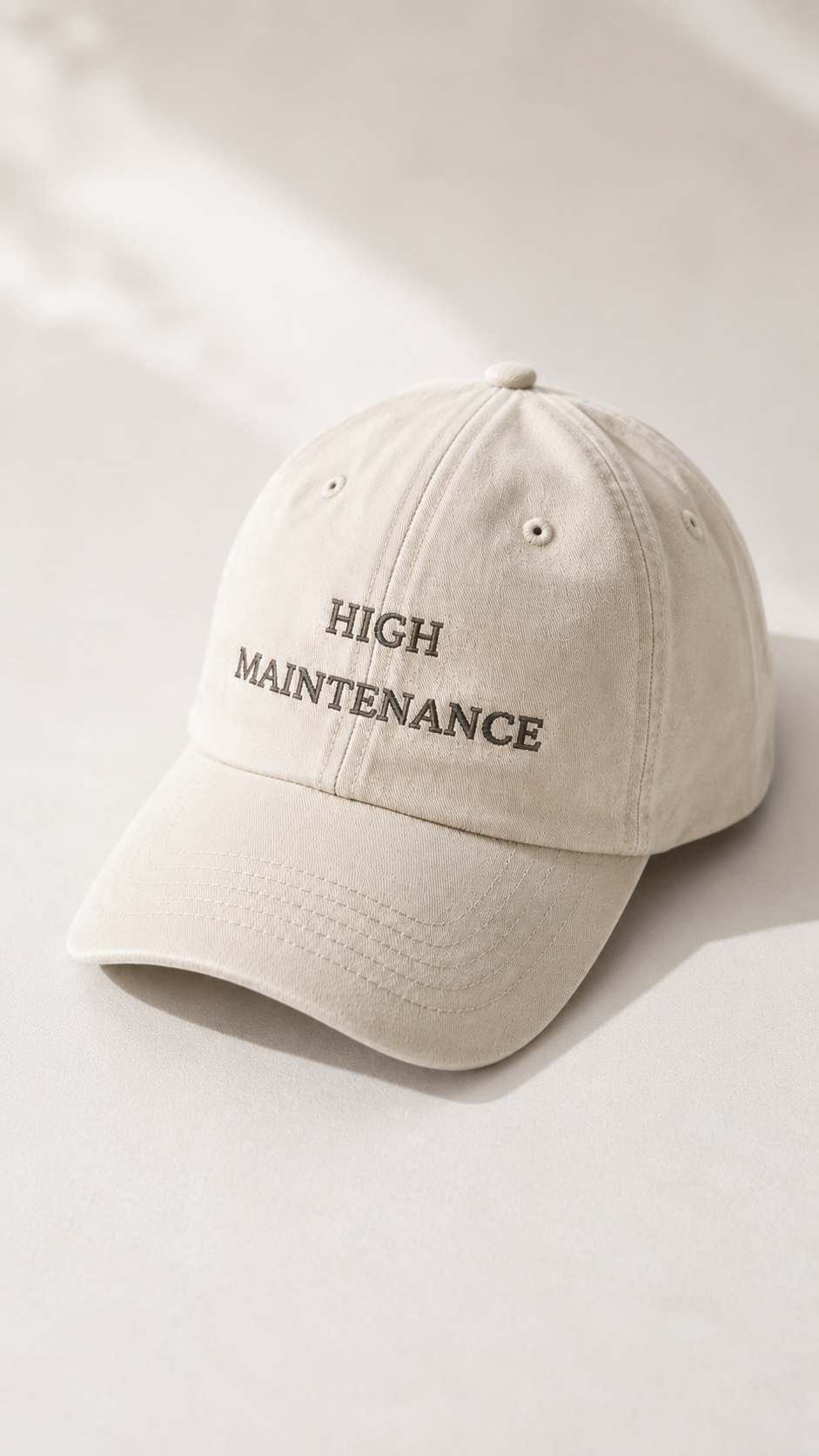 HIGH MAINTANCE CAP