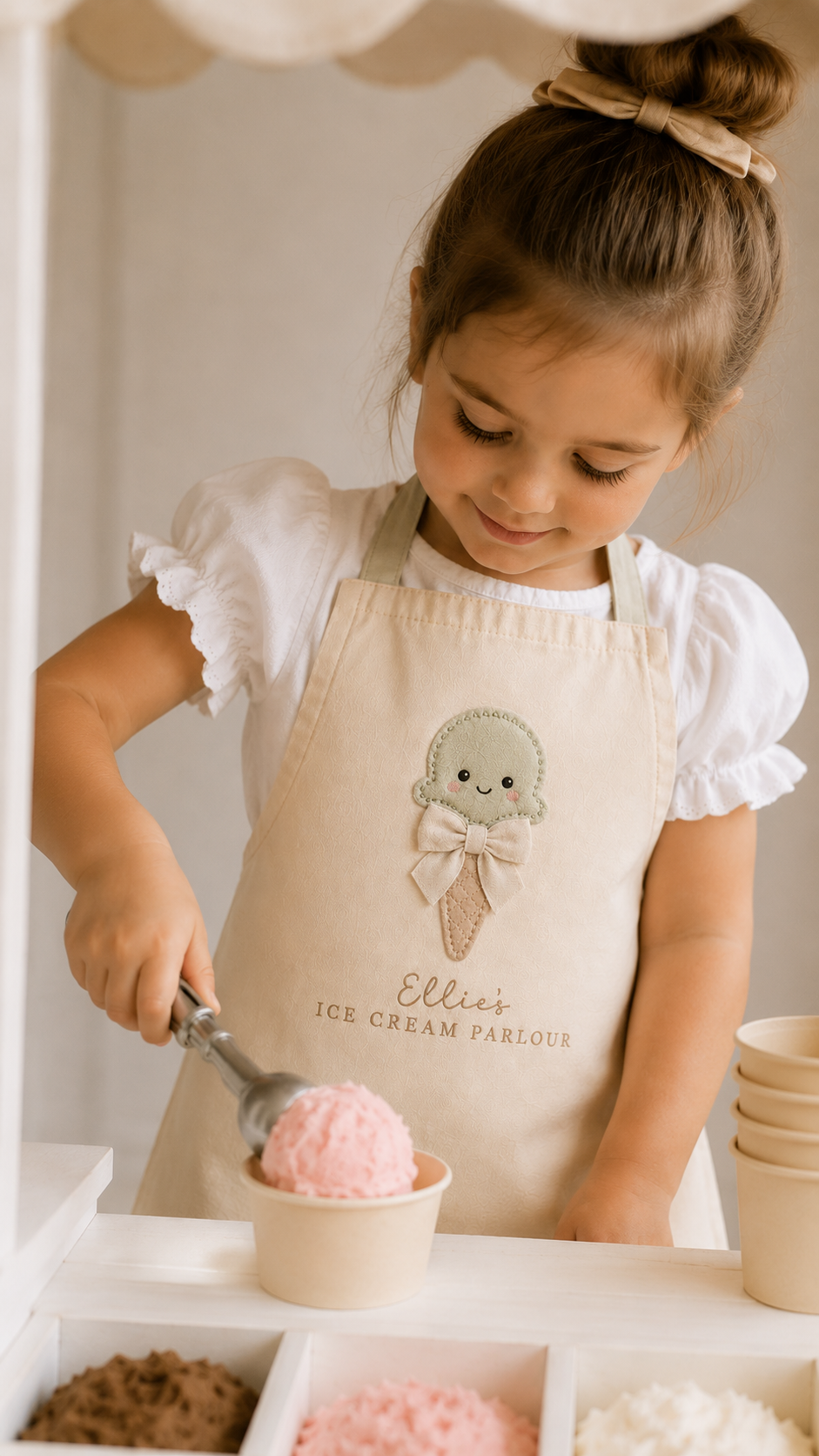 Personalised Kids Shop Apron