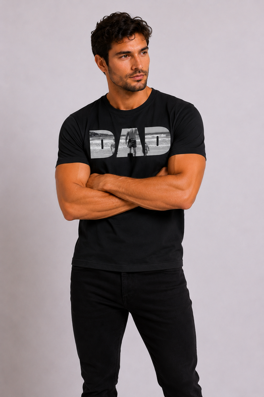 Personalised Single Photo T-shirt - Father's Day Gift