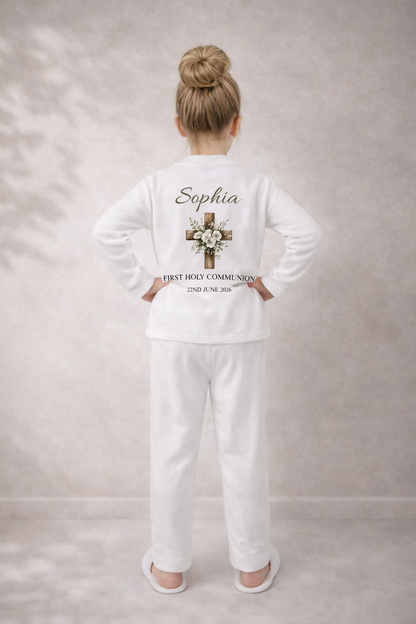 Personalised Holy Communion Traditional Pjs
