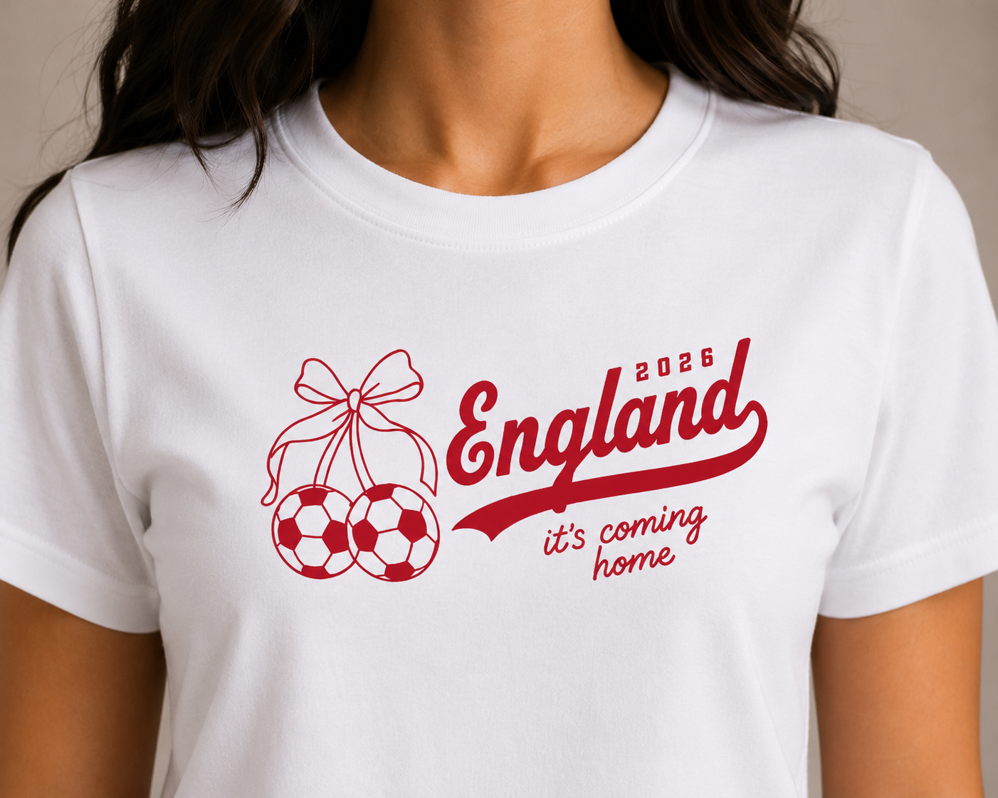 World Cup Oversized Tee Shirt -White