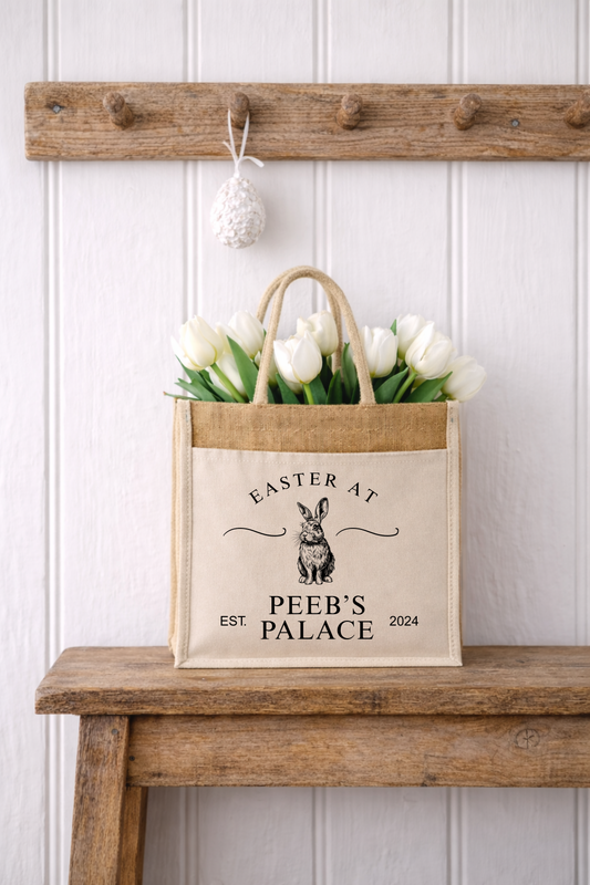 Personalised Easter Bunny Shopping Bag