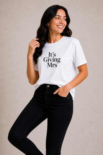 It's Giving Mrs T shirt
