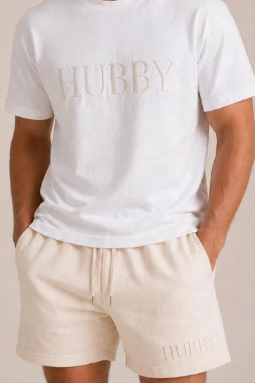 Hubby Embroidered Shorts