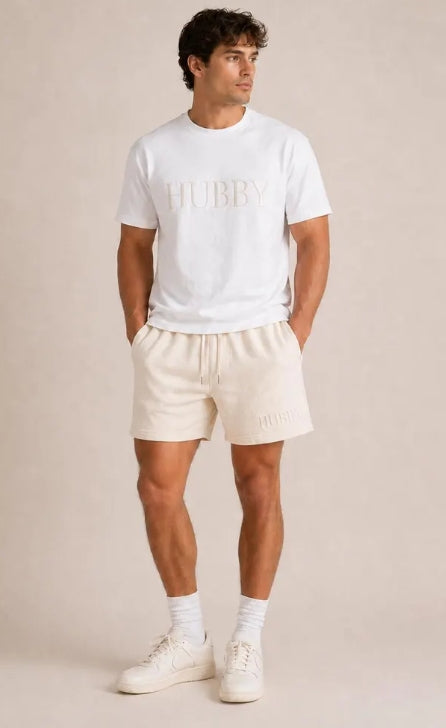 Hubby Embroidered Shorts