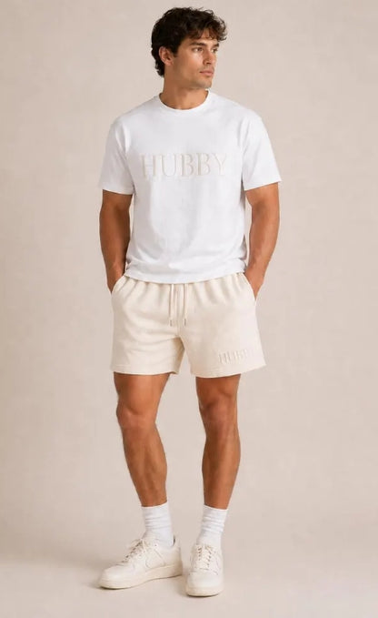 Hubby Embroidered Shorts