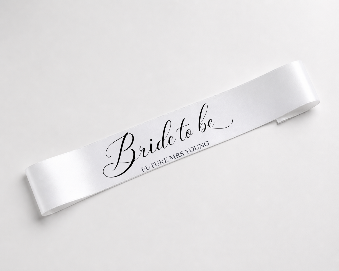 Personalised Bride to be Sash