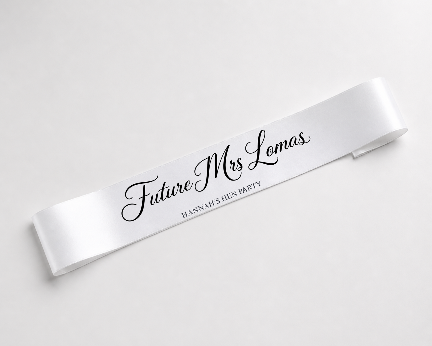 Personalised Future Mrs Sash