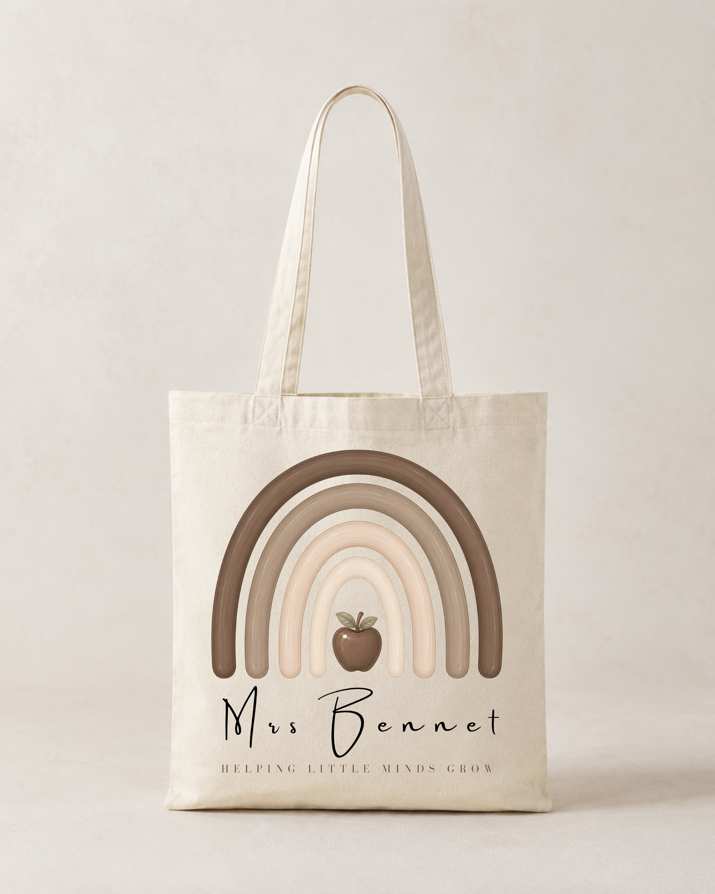 Personalised Teacher Tote Bag
