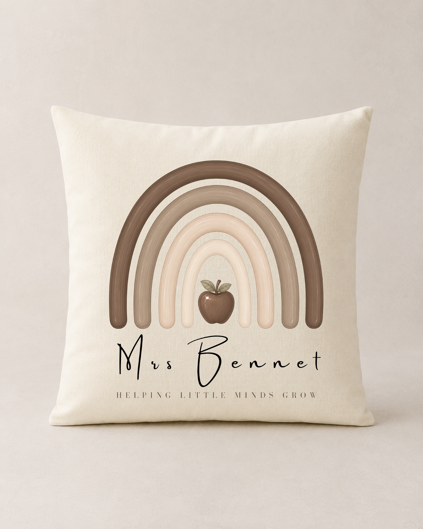 Personalised Teacher Cushion - Ideal Teacher Appreciation Gift