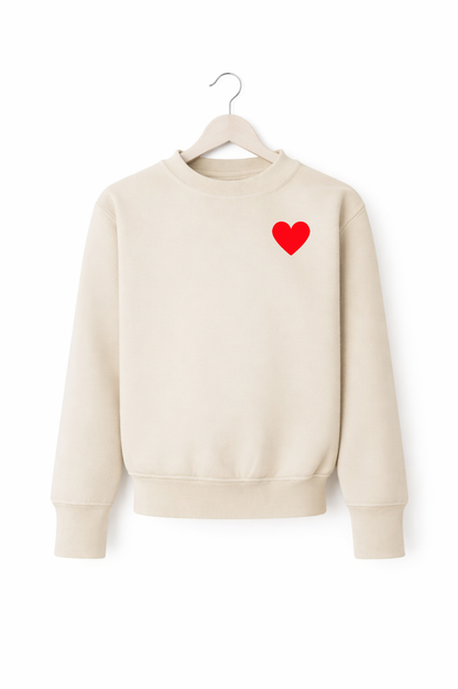 Heart 67 Bow Sweatshirt