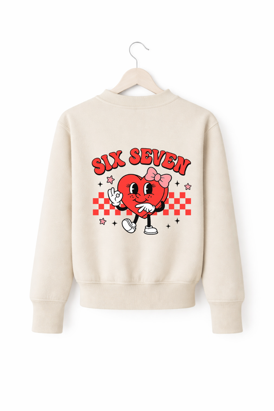 Heart 67 Bow Sweatshirt