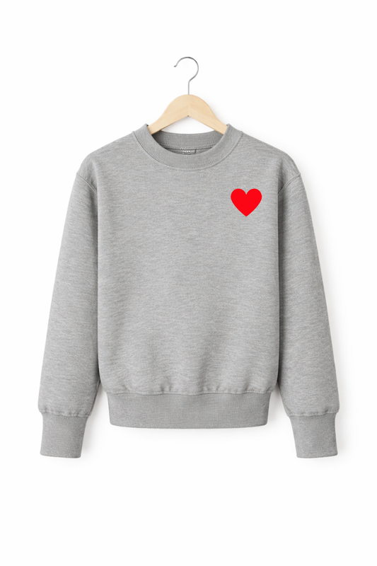 Heart 67 Cap Sweatshirt