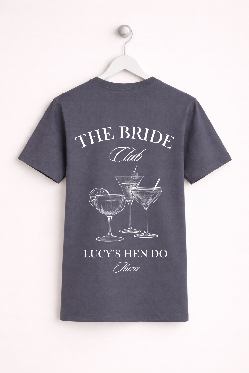 Personalised Hen Do Tee - Cocktails