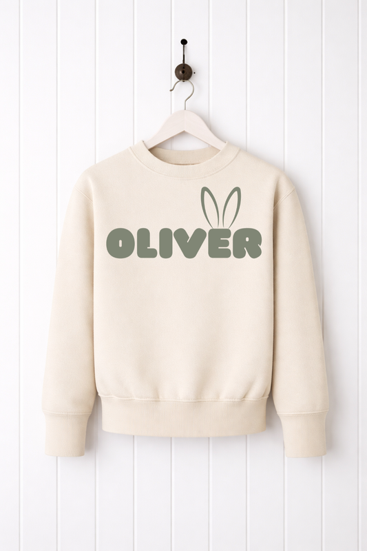 Personalised Bunny Sweatshirt
