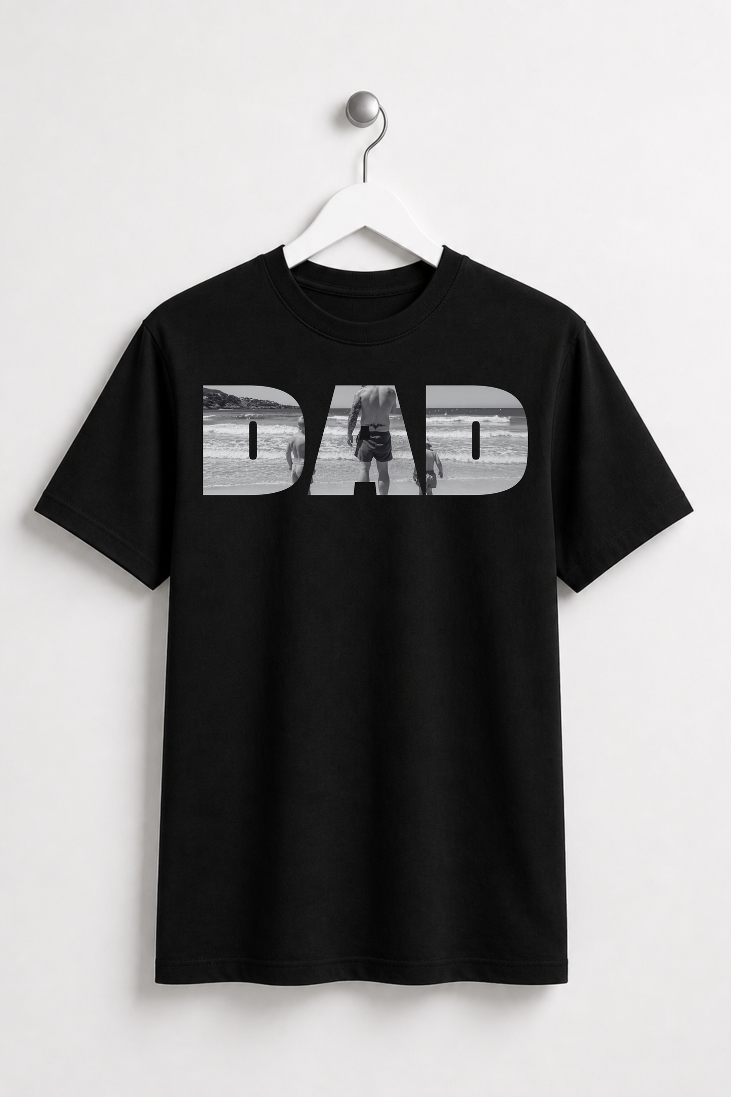 Personalised Single Photo T-shirt - Father's Day Gift