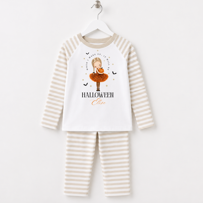 When i wake it, It will be Halloween Ballerina Personalised Pajamas