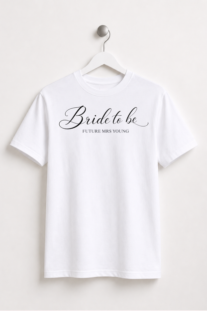 Personalised Hen Do Tee - Bride to be