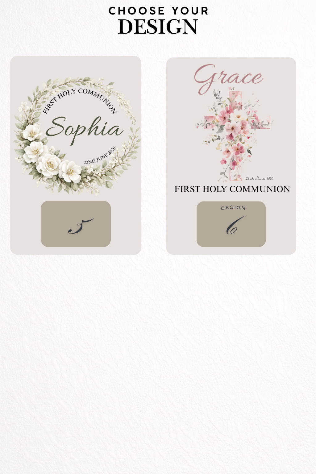 Personalised Holy Communion Robe