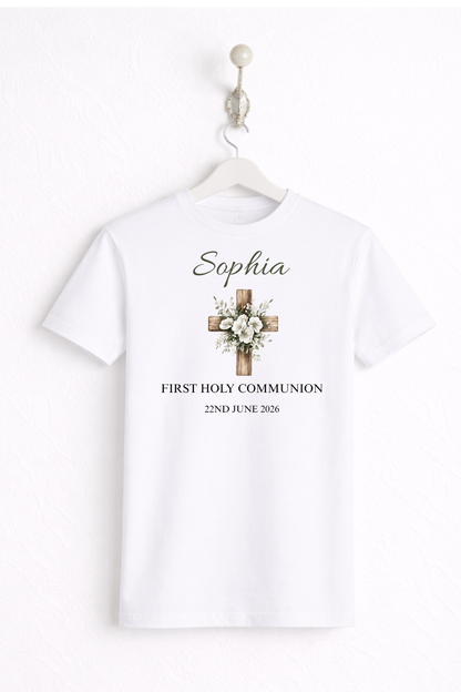 Personalised Holy Communion T Shirt