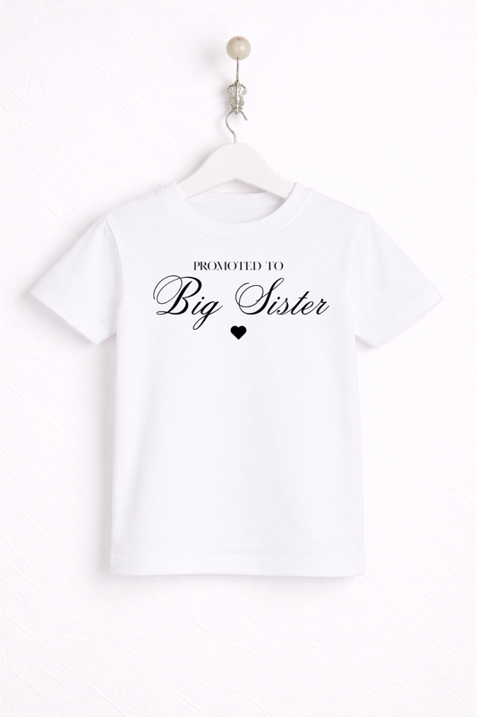 Promoted to Big Sister T Shirt