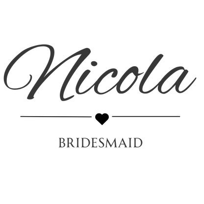 Personalised Satin Wedding Robe S5