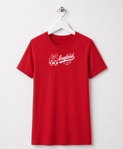 World Cup Oversized Tee Shirt - Red